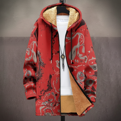 Scarlett | A luxurious cardigan inspired by art