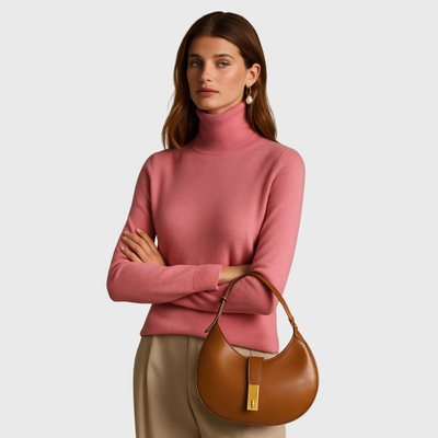 Cashmere turtleneck sweater